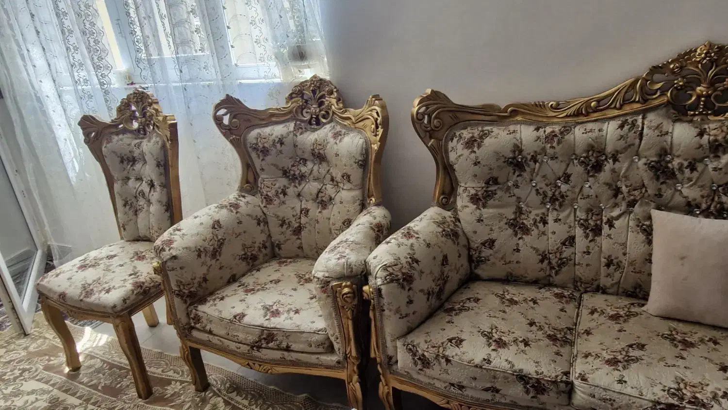 مبل سلطنتی|مبلمان خانگی و میز عسلی|اسلامآباد غرب, |دیوار