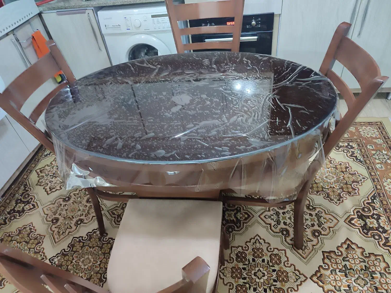 میزو صندلی  چهارنفره درحدنو نو|میز و صندلی غذاخوری|نجف‌آباد, یزدانشهر|دیوار