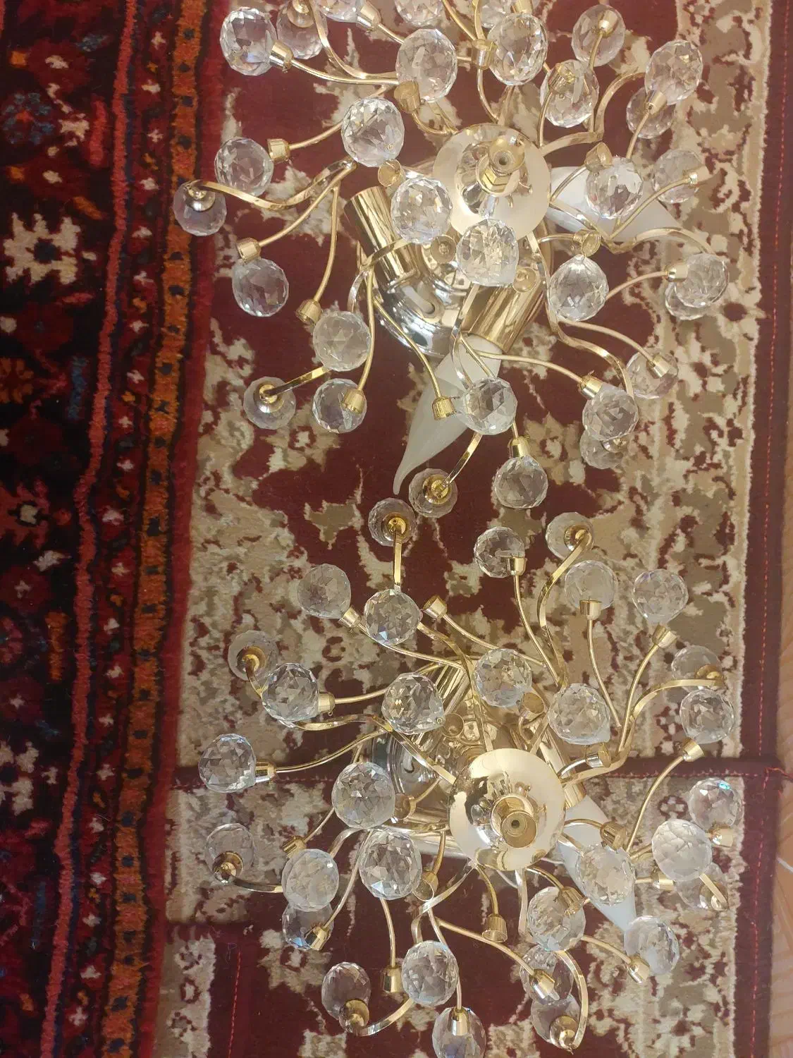 لوستر|لوستر و چراغ آویز|همدان, |دیوار