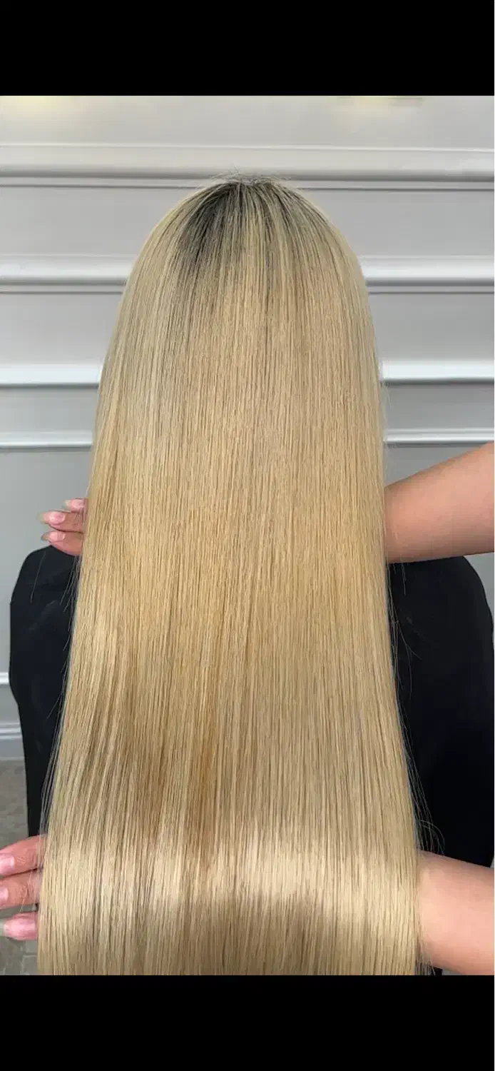 ابریشم سازی مو و رنگ و لایت فقط هزینه مواد|خدمات آرایشگری و زیبایی|کاشان, فاز ۲ ناجی آباد|دیوار