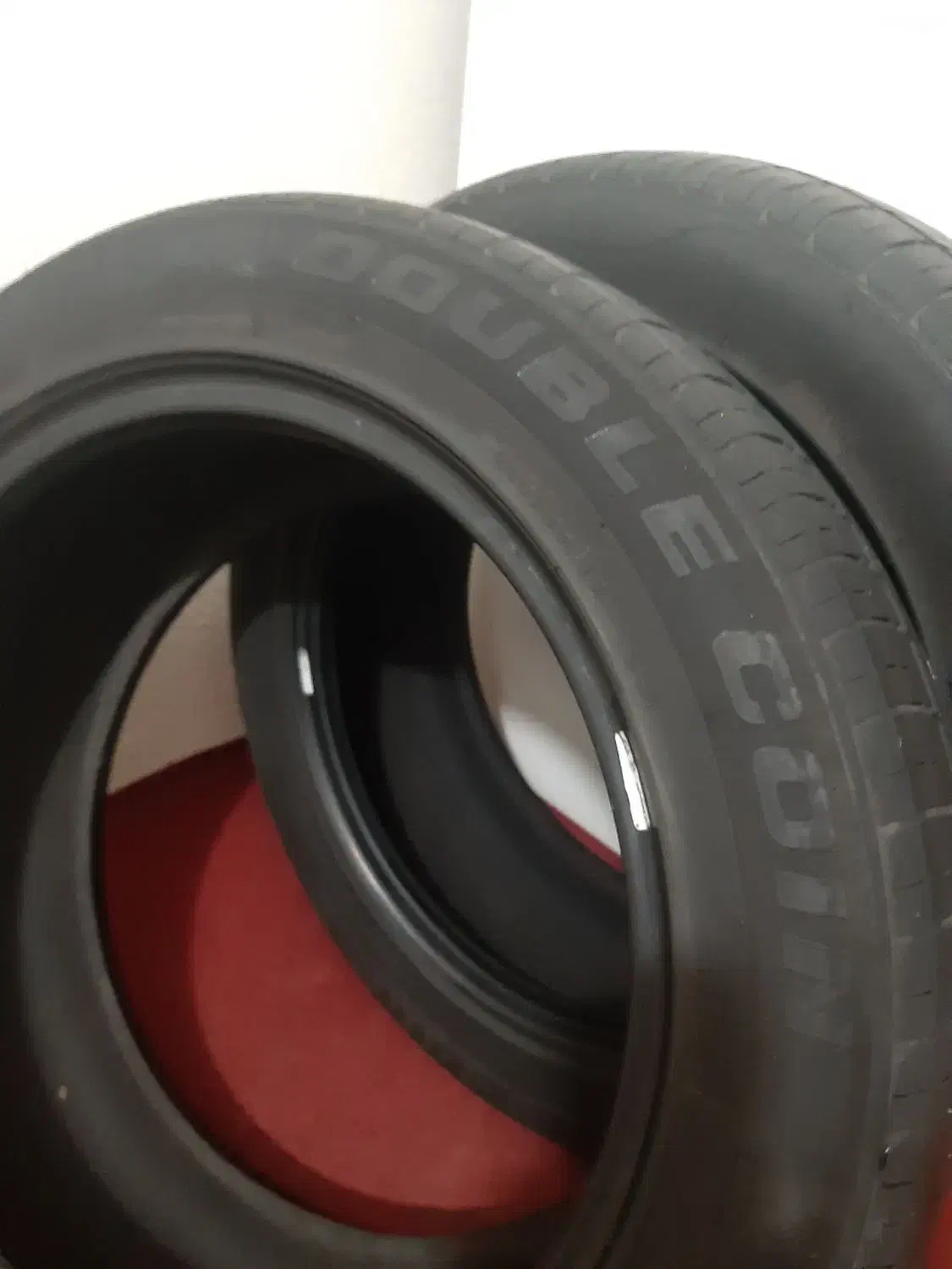 دو حلقه لاستیک دبل کوین ۲۱۵/۵۵/۱۷|قطعات یدکی و لوازم جانبی|تهران, مقدم|دیوار