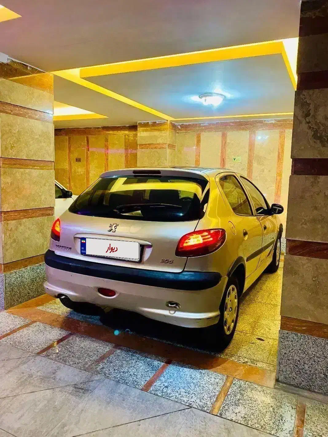 فروش پژو ۲۰۶ بژ تیپ۲ مدل۸۳|خودرو سواری و وانت|کرج, کرج نو|دیوار