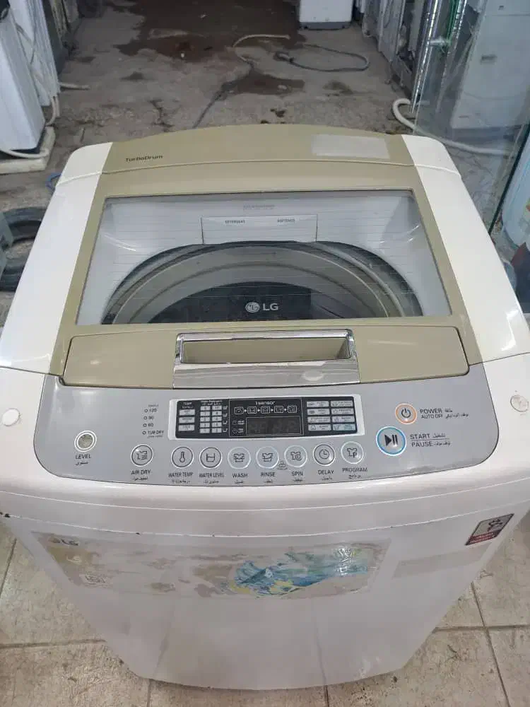 لباسشویی ال جی استوک پتوشور 10کیلویی|ماشین لباسشویی و خشککن لباس|اهواز, کیانشهر|دیوار