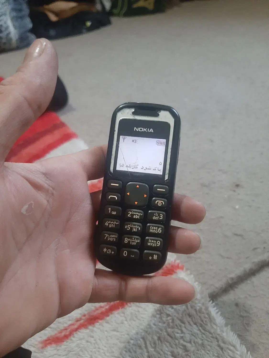 گوشی نوکیا ۱۲۰۲ ونوکیا ۱۲۸۰ اصل باشارژر اصلی|موبایل|تهران, نظام‌آباد|دیوار