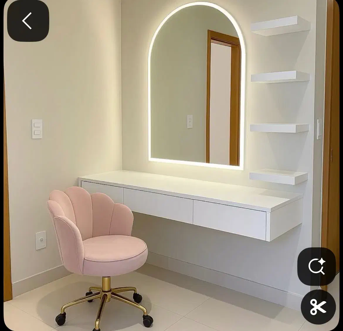 میز آرایشی|آرایشگاه و سالن‌های زیبایی|کرمانشاه, |دیوار