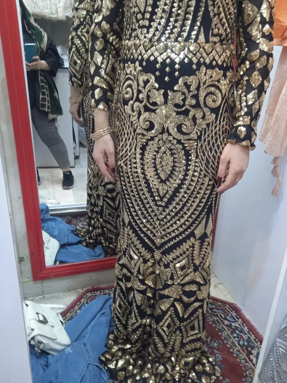 لباس مجلسی شیک سایز ۳۸ نوی نو|لباس|اهر, |دیوار