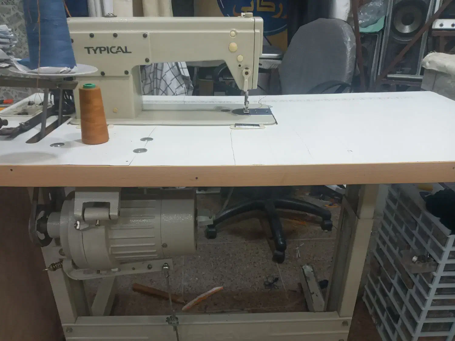 چرخهای صنعتی خیاطی استوک|ماشین‌آلات صنعتی|خرمشهر, |دیوار