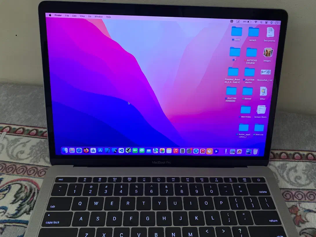 لپ تاپ مک بوک پرو ۲۰۱۷ ۱۳اینچ|رایانه همراه|هشتگرد, شهرک بعثت|دیوار