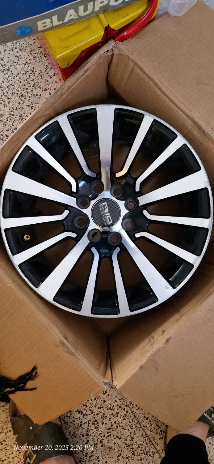 رینگ آلمینیومی سایز ۱۴ برند Rio|قطعات یدکی و لوازم جانبی|کرج, عظیمیه|دیوار