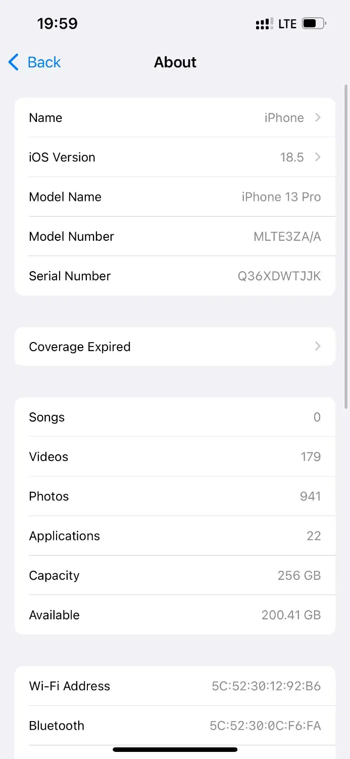گوشی ایفون ۱۳پرو رنگ ابی|موبایل|بهبهان, |دیوار