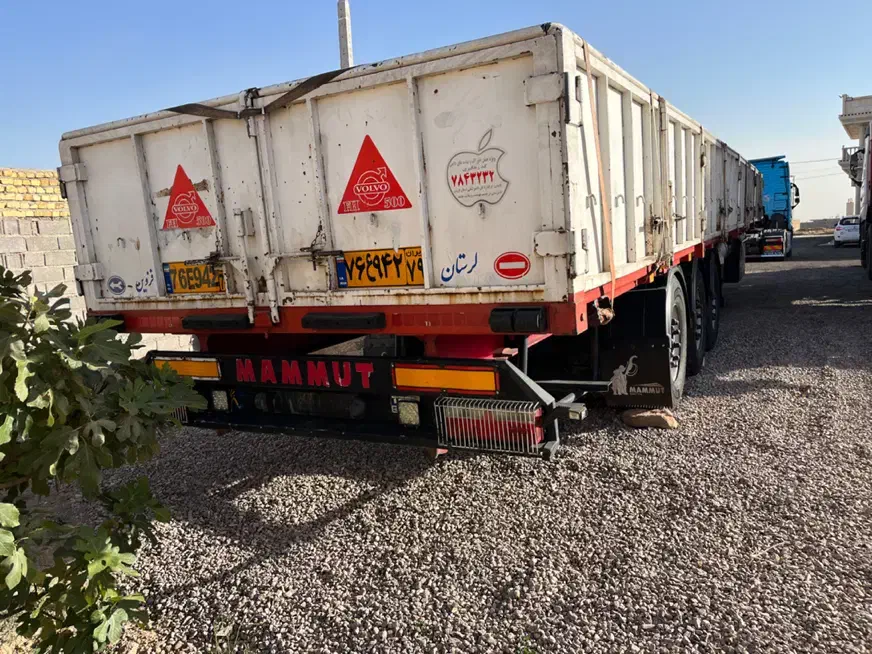 تریلی ماموت بغلدار|خودرو سنگین|قزوین, |دیوار