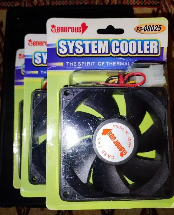 فن 8 در 8 FAN 80*8025mm|قطعات و لوازم جانبی رایانه|تهران, ظفر|دیوار