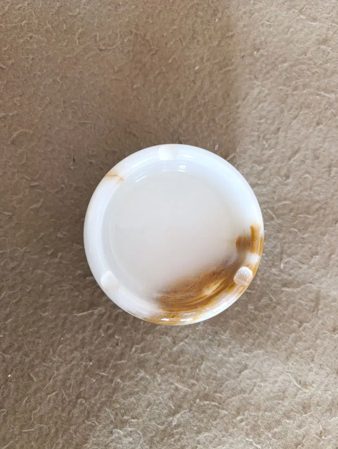 زیر سیگاری سنگی|صنایع دستی و سایر لوازم تزئینی|قم, قلعه کامکار|دیوار