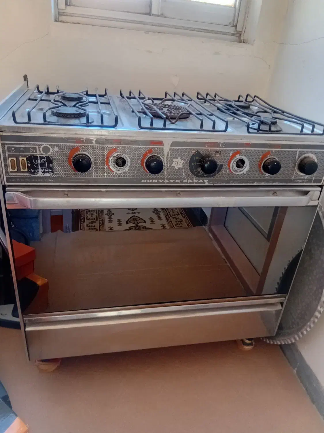 اجاق گاز پنج شعله|اجاق گاز و لوازم برقی پخت‌وپز|میانه, |دیوار