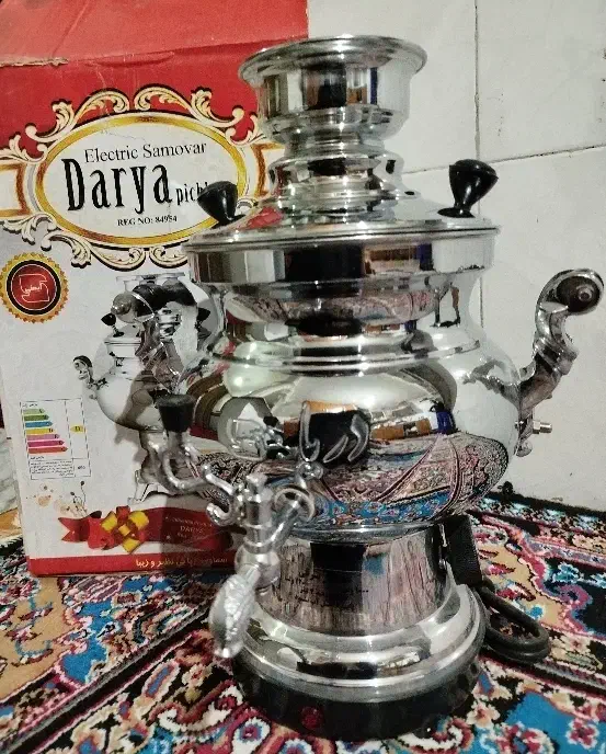 سماور برقی مدل دریا|سماور، چای‌ساز، قهوه‌ساز|زابل, |دیوار