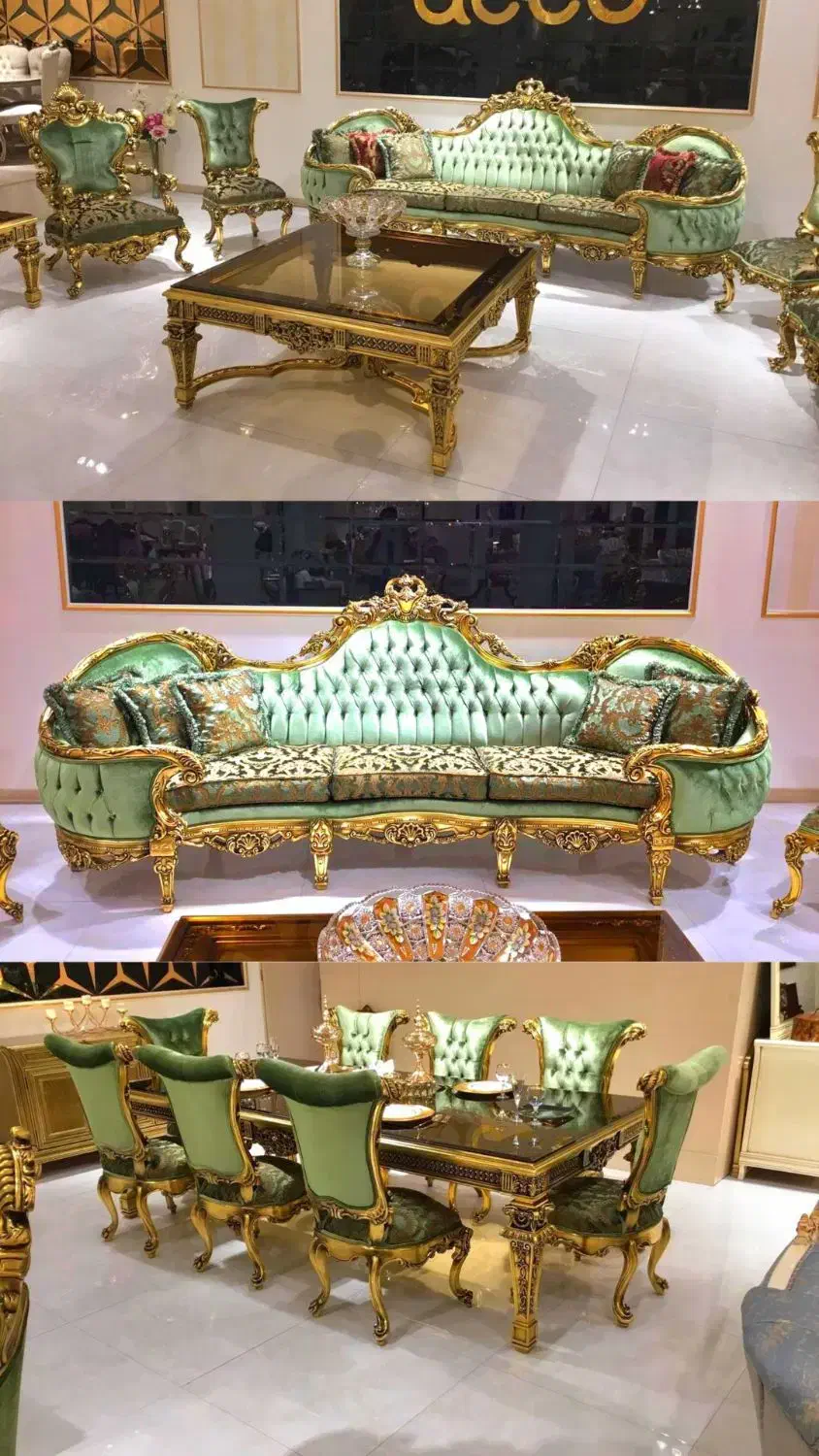 مبل پادینا سلطنتی خرچنگی پادمیرا استیل کرمان|مبلمان خانگی و میز عسلی|کرمان, |دیوار