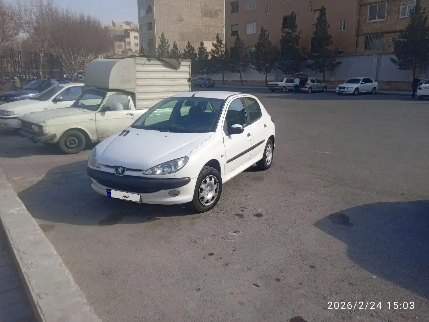 206 تیپ 2 مدل 1386|خودرو سواری و وانت|فردیس, شهرک شهید حسینی|دیوار