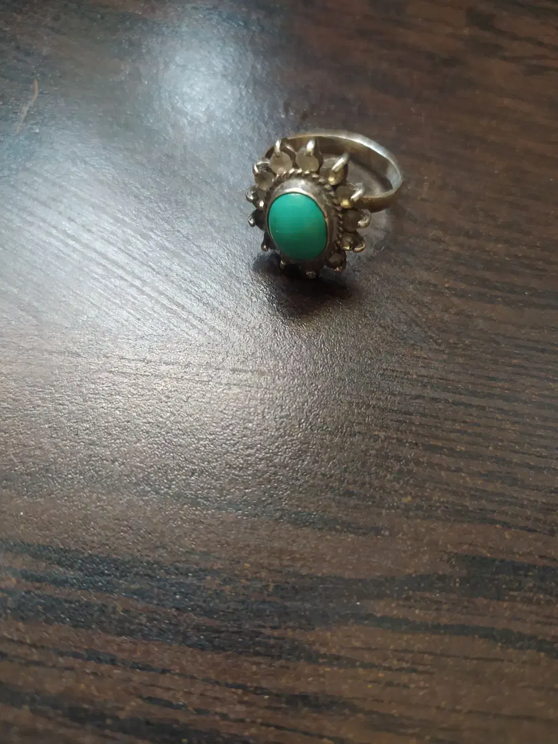 انگشتر نقره با فیروزه زیبا|جواهرات|اسلام‌شهر, شهرک سالور|دیوار