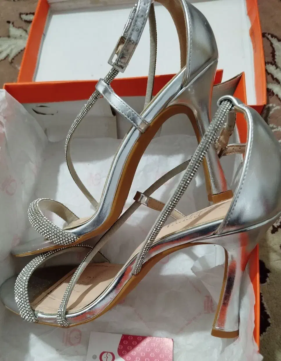 صندل مجلسی خیلی شیک پاشنه10سانت|کیف، کفش، کمربند|رامهرمز, |دیوار