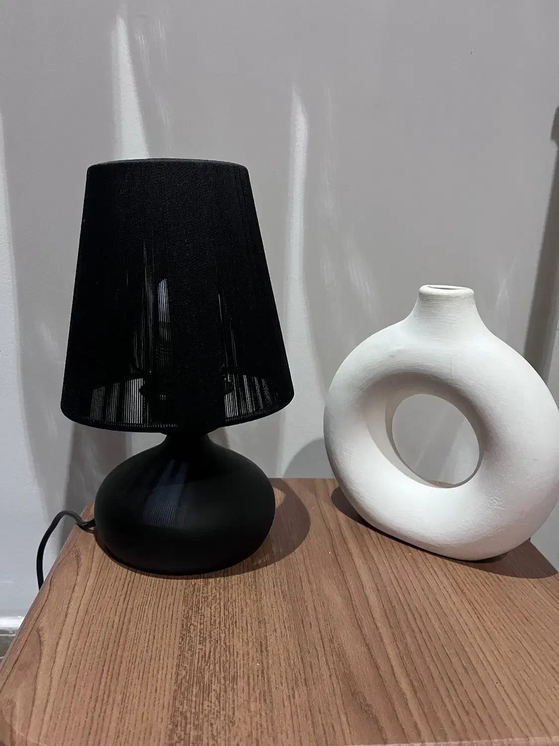 آباژور نقلی به انضمام گلدان دونات|چراغ خواب و آباژور|اصفهان, وحید|دیوار