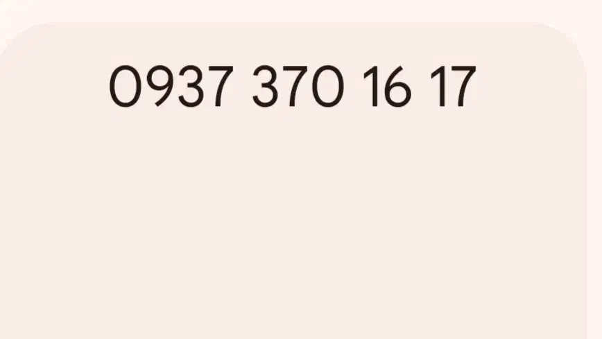 17 16 370 0937|سیمکارت|قم, سید معصوم|دیوار