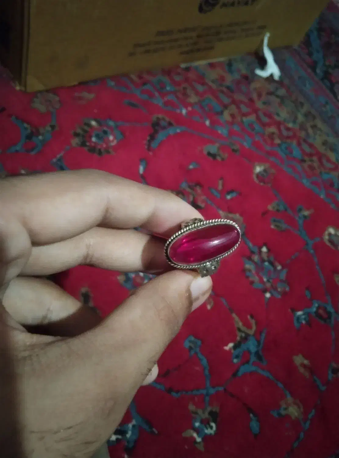 انگشتر نقره|جواهرات|خاش, |دیوار