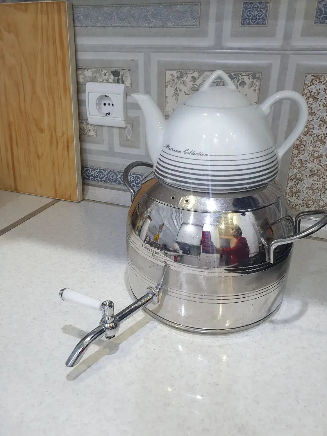 کتری قوری 6لیتری|قوری، کتری، قهوه‌ساز دستی|پردیس, فاز ۵|دیوار