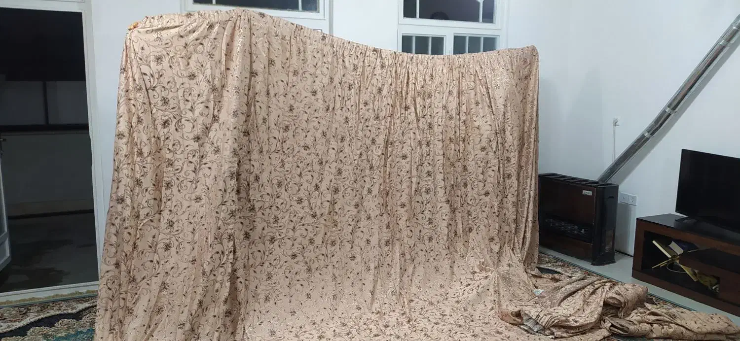 پرده ضخیم|پرده، رانر، رومیزی|قم, نیروگاه|دیوار