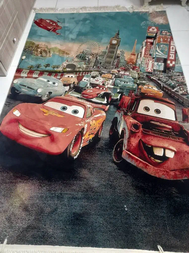 فرش و پرده ست مکوئین|فرش|ری, شهید بهشتی|دیوار