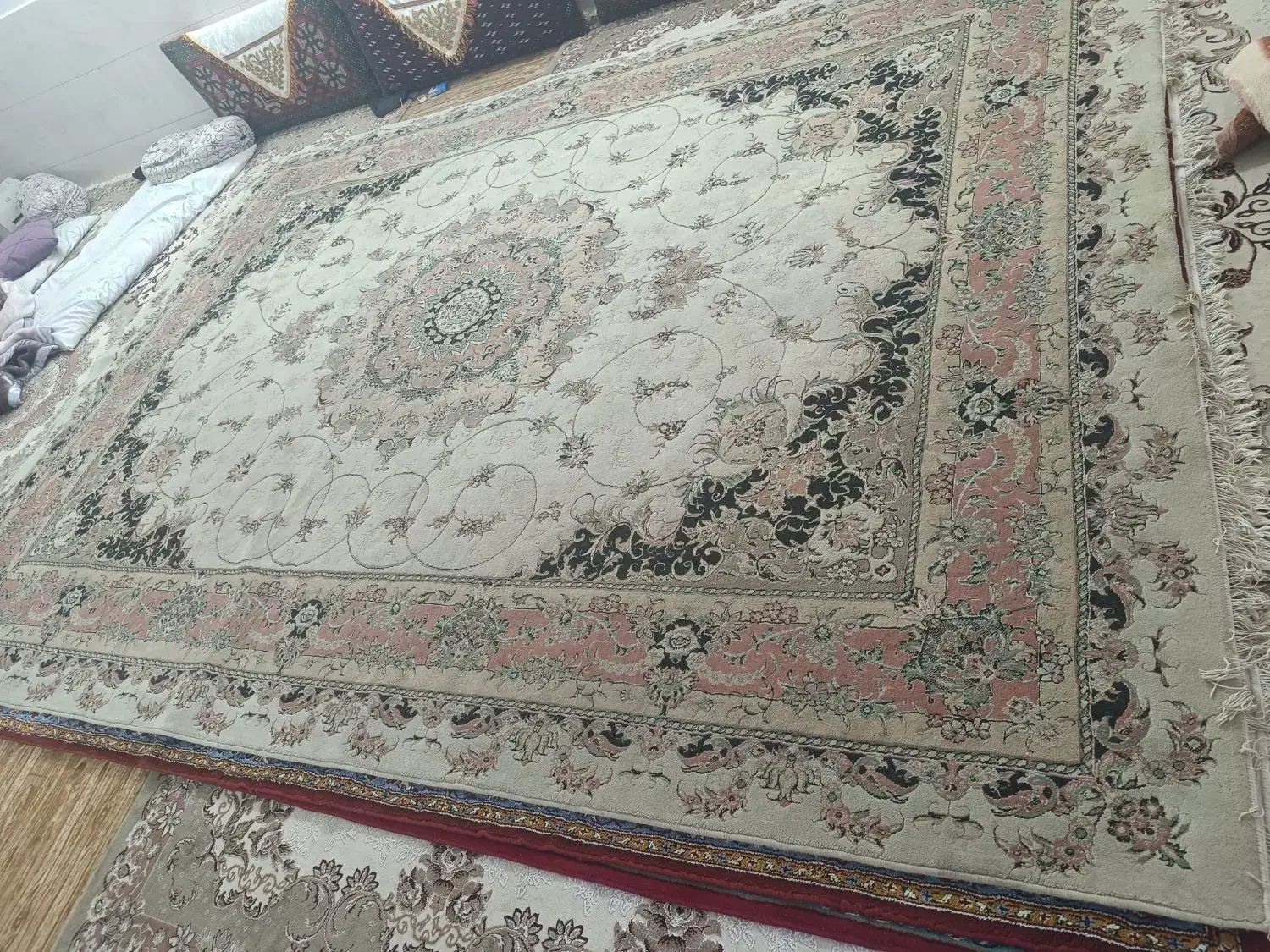 فرش ۱۲ متری|فرش|گرگان, |دیوار