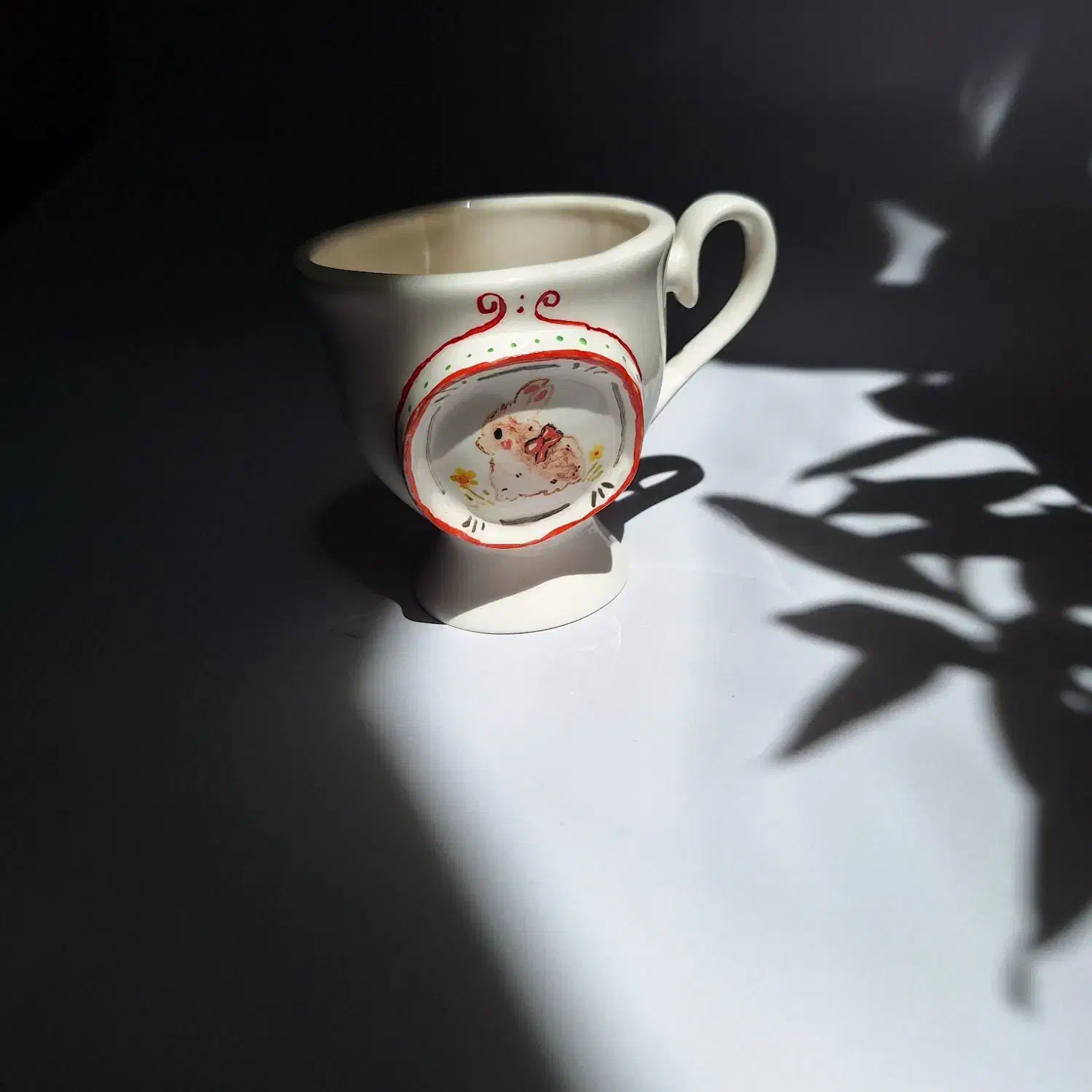 ماگ دستسازسرامیکی.کلی|قوری، کتری، قهوه‌ساز دستی|مشهد, طلاب|دیوار