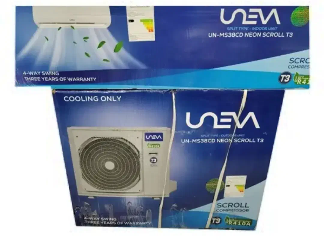 کولر اسپلیت 24هزار مارک یونیوا موتور اسکورال|کولر گازی و فن‌کوئل|کنارک, |دیوار