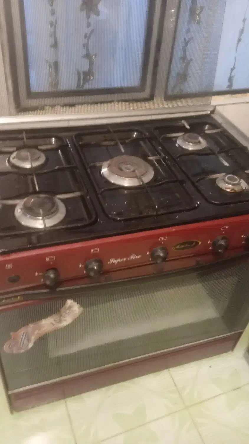 اجاق گاز 5شعله عتیقه|کلکسیون اشیاء عتیقه|کرمانشاه, |دیوار