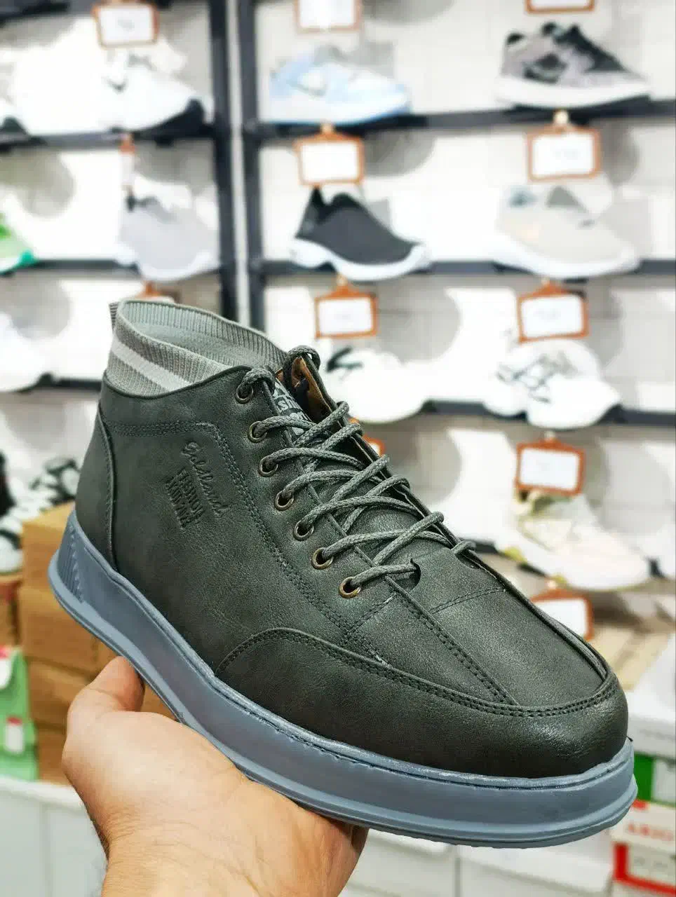 نیم بوت چرم|کیف، کفش، کمربند|دزفول, |دیوار