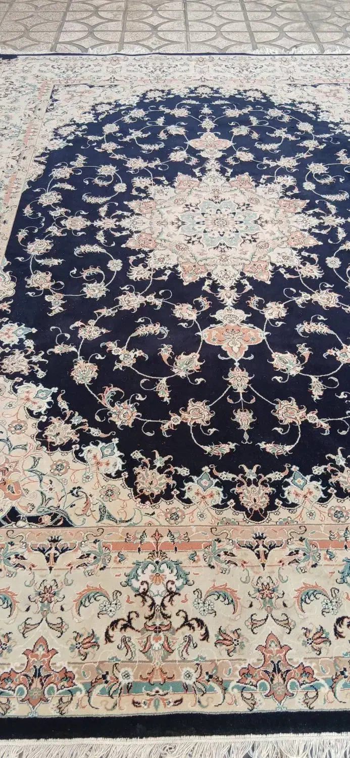 فرش۹متری ماشینی یک جفت نخی اکریلیک ضخیم سنگین|فرش|تهران, کیانشهر|دیوار