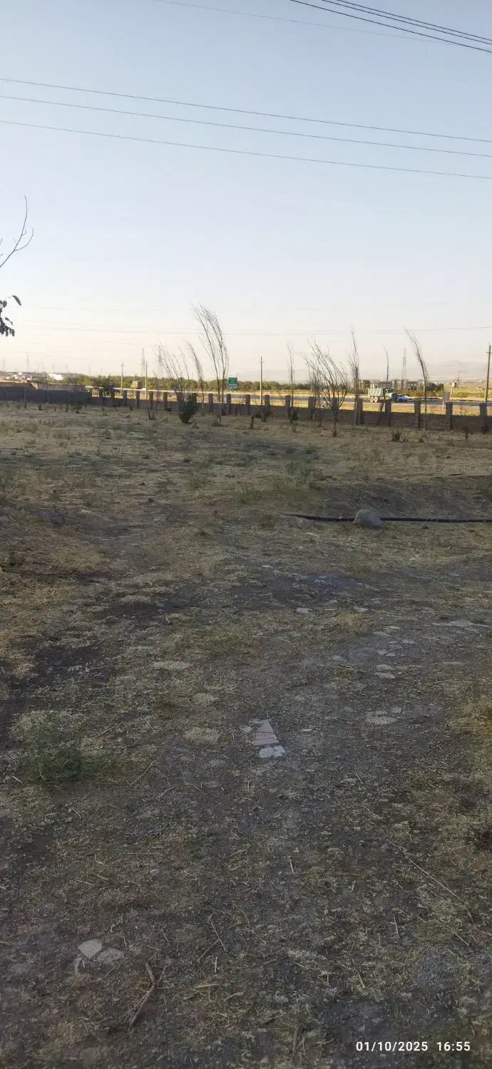 زمین خالی با دیوارکشی دور دوربین مداربسته|اجارهٔ دفتر صنعتی، کشاورزی، تجاری|سیلاخور, |دیوار