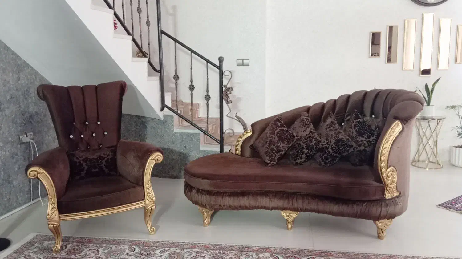 مبل نیم راحتی|مبلمان خانگی و میز عسلی|تربت‌حیدریه, بی بی حسنیه|دیوار