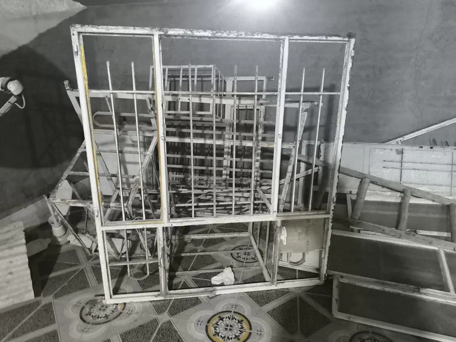 6عددپنجره و2عدرب حال فلزی وتمیز|مصالح و تجهیزات ساختمان|خرمشهر, |دیوار