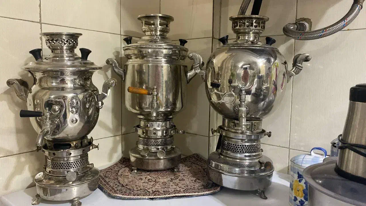 سماورنفتی سایز متوسط|سماور، چای‌ساز، قهوه‌ساز|تهران, نیروی هوایی (پیروزی)|دیوار