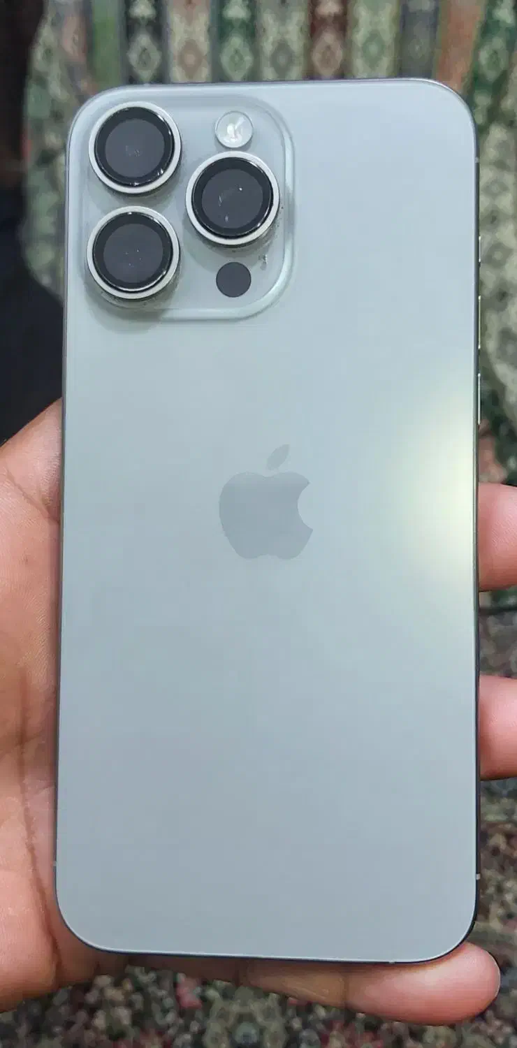 ایفون ۱۵ پرومکس ۲۵۶ سری m zaa باطری ۹۷|موبایل|کرمان, |دیوار