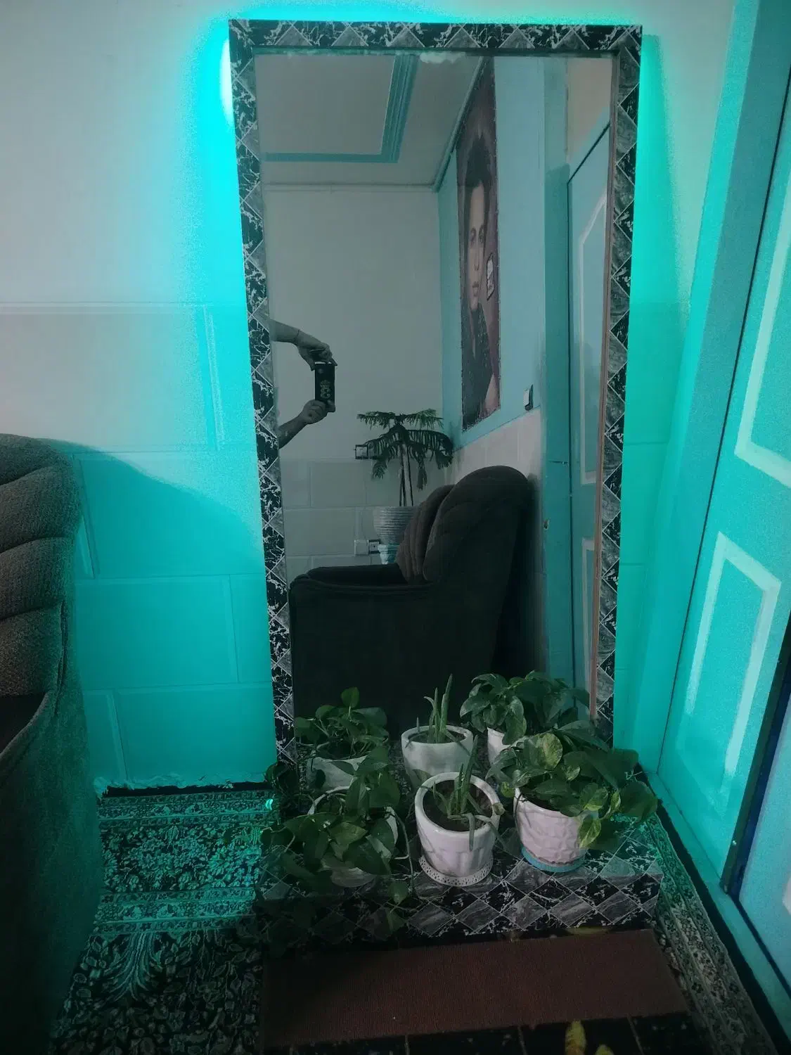 اینه ی قدی زیبا|آینه|کرمان, |دیوار