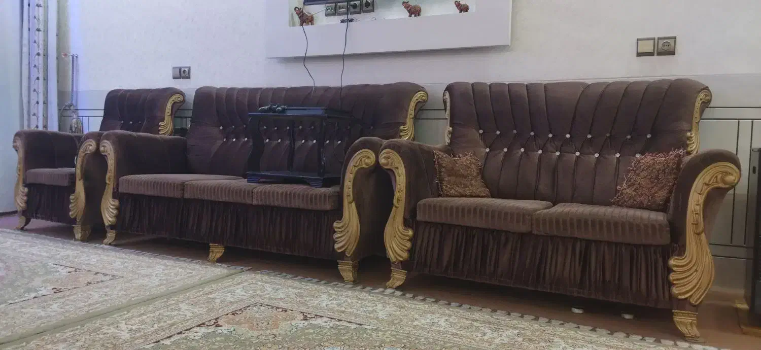 مبل هفت نفره|مبلمان خانگی و میز عسلی|نجفآباد, امیرآباد|دیوار