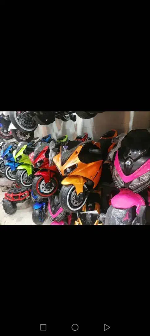 موتور شارژی رنگبندی متنوع|اسباب‌بازی بچه|شیراز, دروازه اصفهان|دیوار