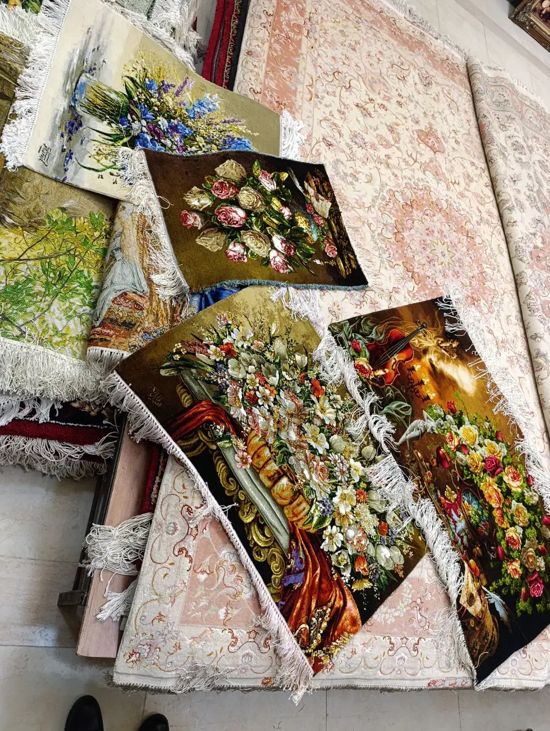 تابلو فرش جواهر|تابلو فرش|تبریز, |دیوار