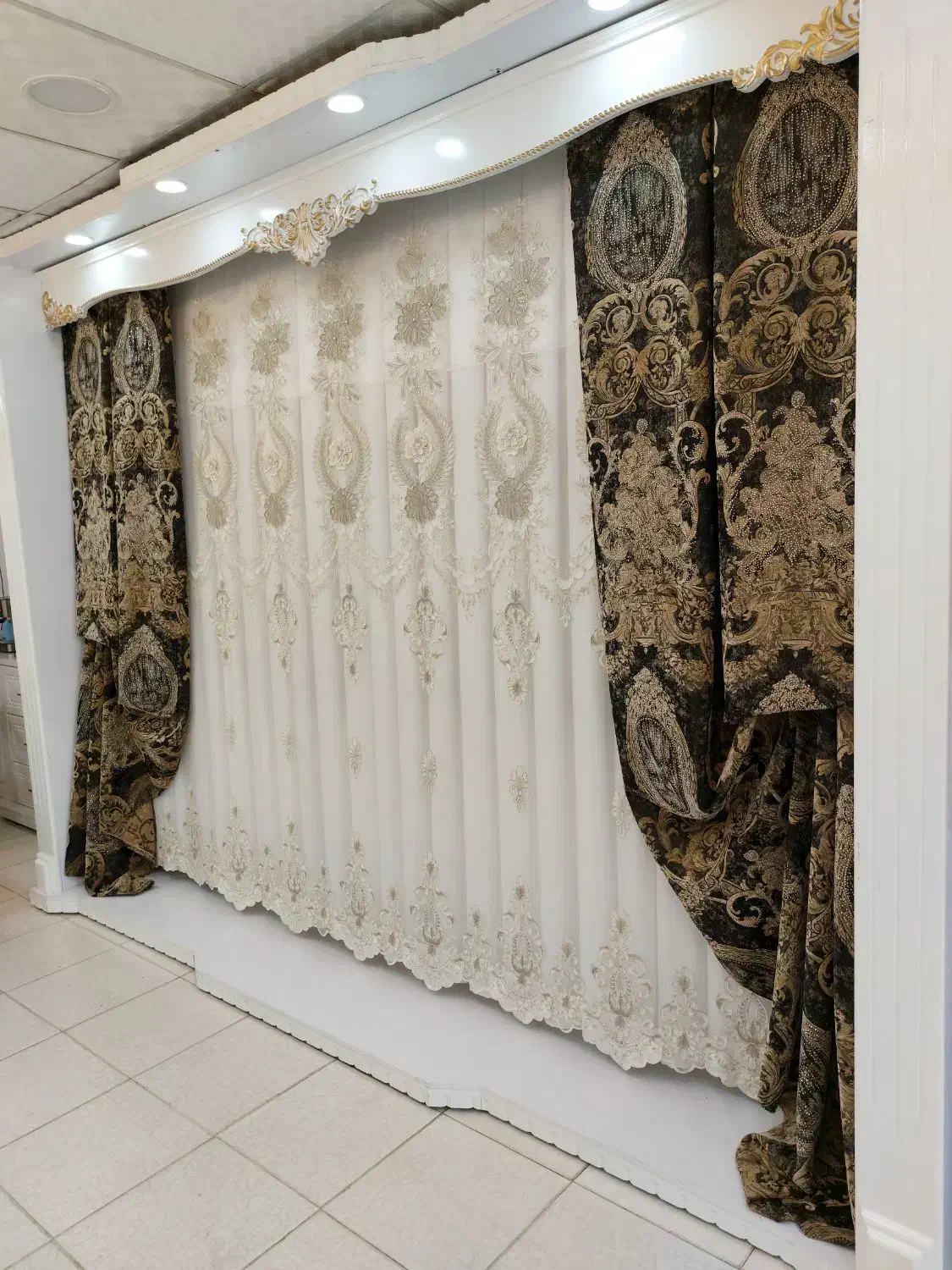 پرده سرای پارادایس|پرده، رانر، رومیزی|چابهار, |دیوار