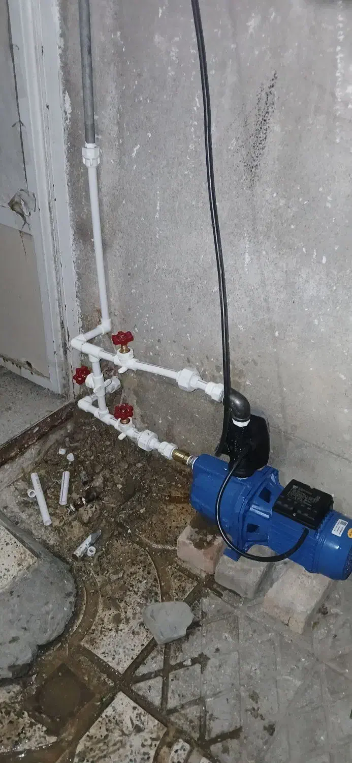 سلام لوله کشی آب وفاضلاب نصب پمپ آب سرویس آبگرمکن|خدمات پیشه و مهارت|تهران, خزانه|دیوار