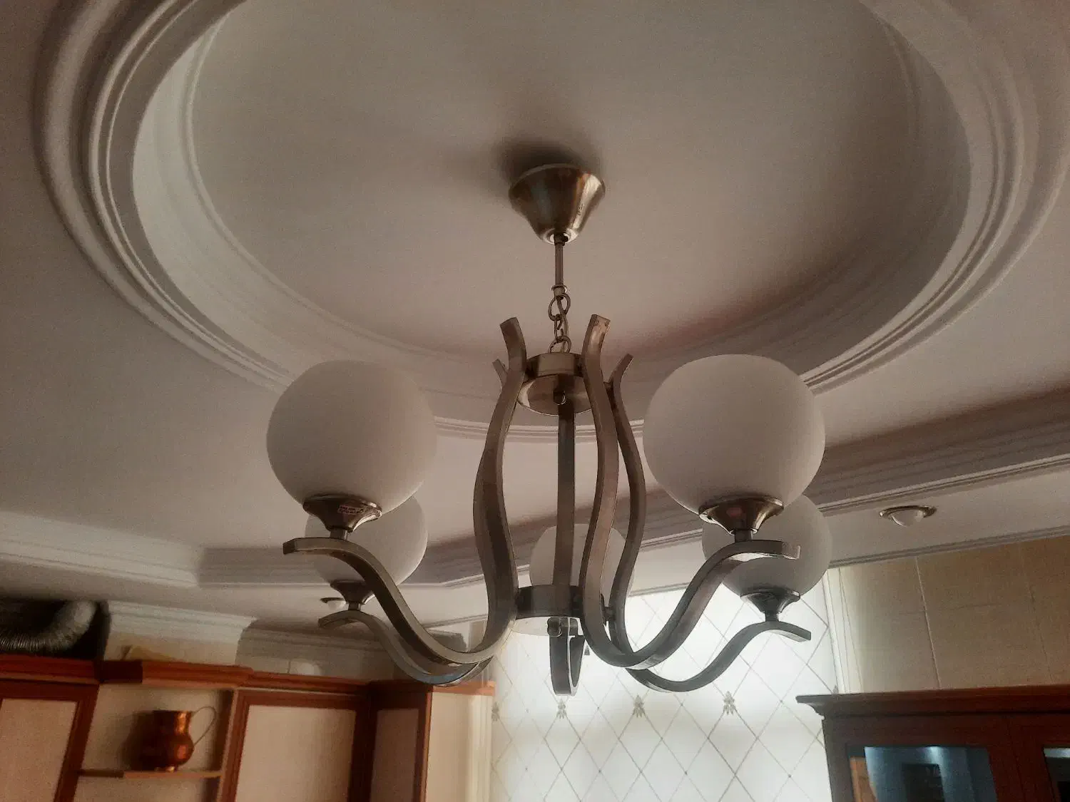 لوستر|لوستر و چراغ آویز|سمنان, |دیوار