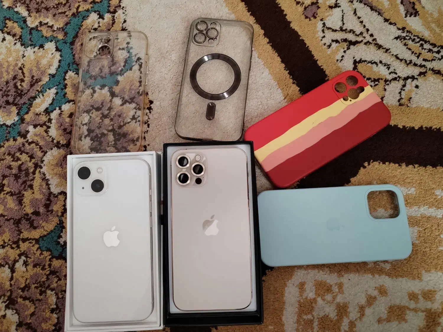 ایفون ۱۳ نرمال و ایفون ۱۲ پرو|موبایل|ایلام, |دیوار