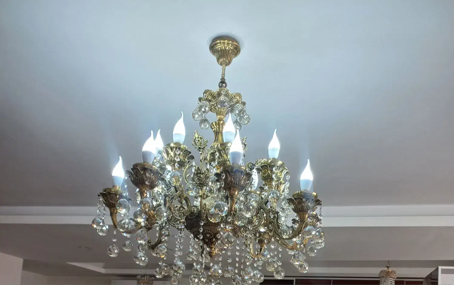 لوستر|لوستر و چراغ آویز|قزوین, |دیوار