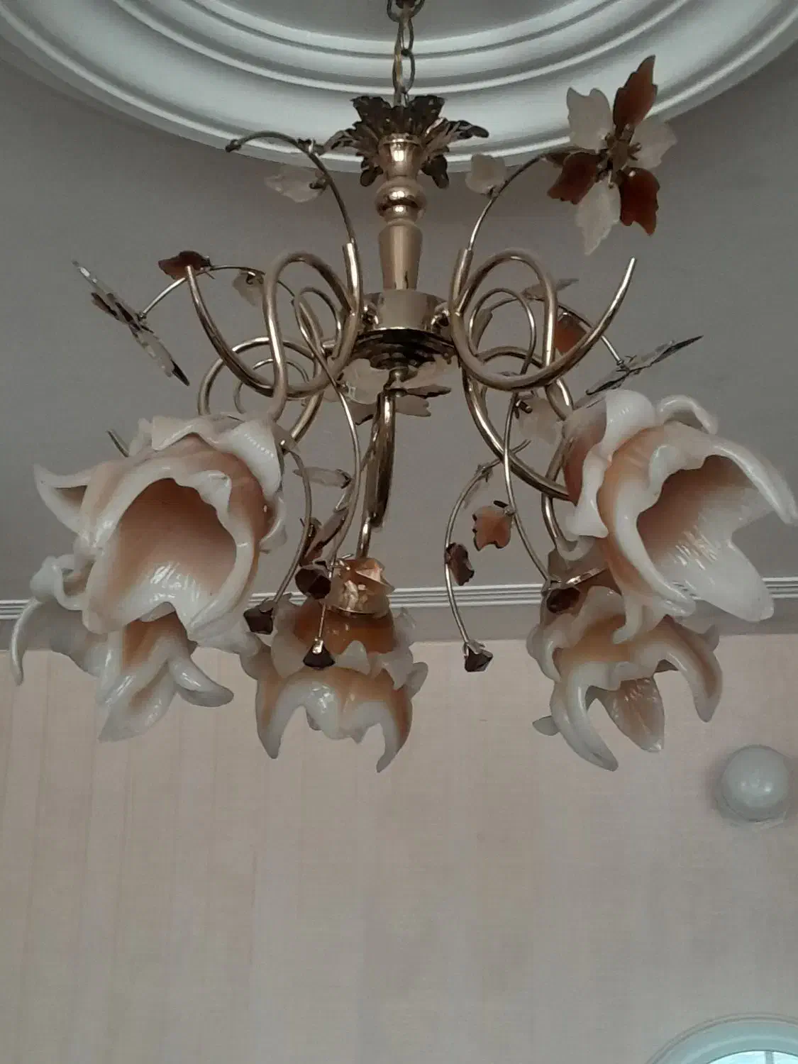 دو عدد لوستر|لوستر و چراغ آویز|ساوه, |دیوار